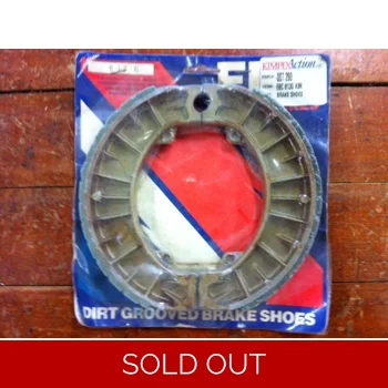 EBC 813G Grooved Brake Shoes for KTM 250 350 495 1982-83 - NOS